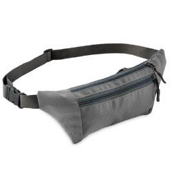 Promotional Waist Bag Grey Promotional Waist Bag Grey